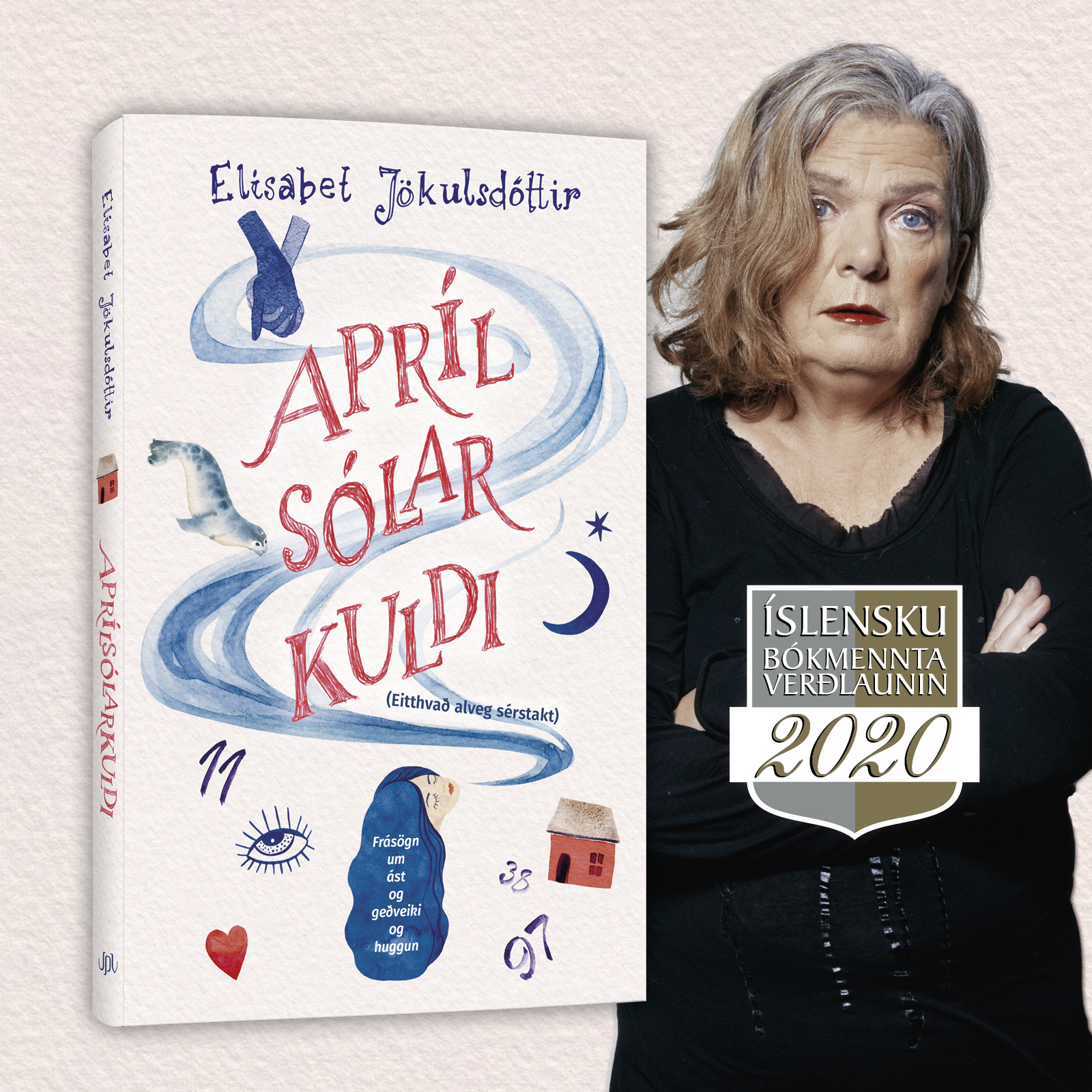 Elisabet Jokulsdottir receives the Icelandic Literary Prize 2020!