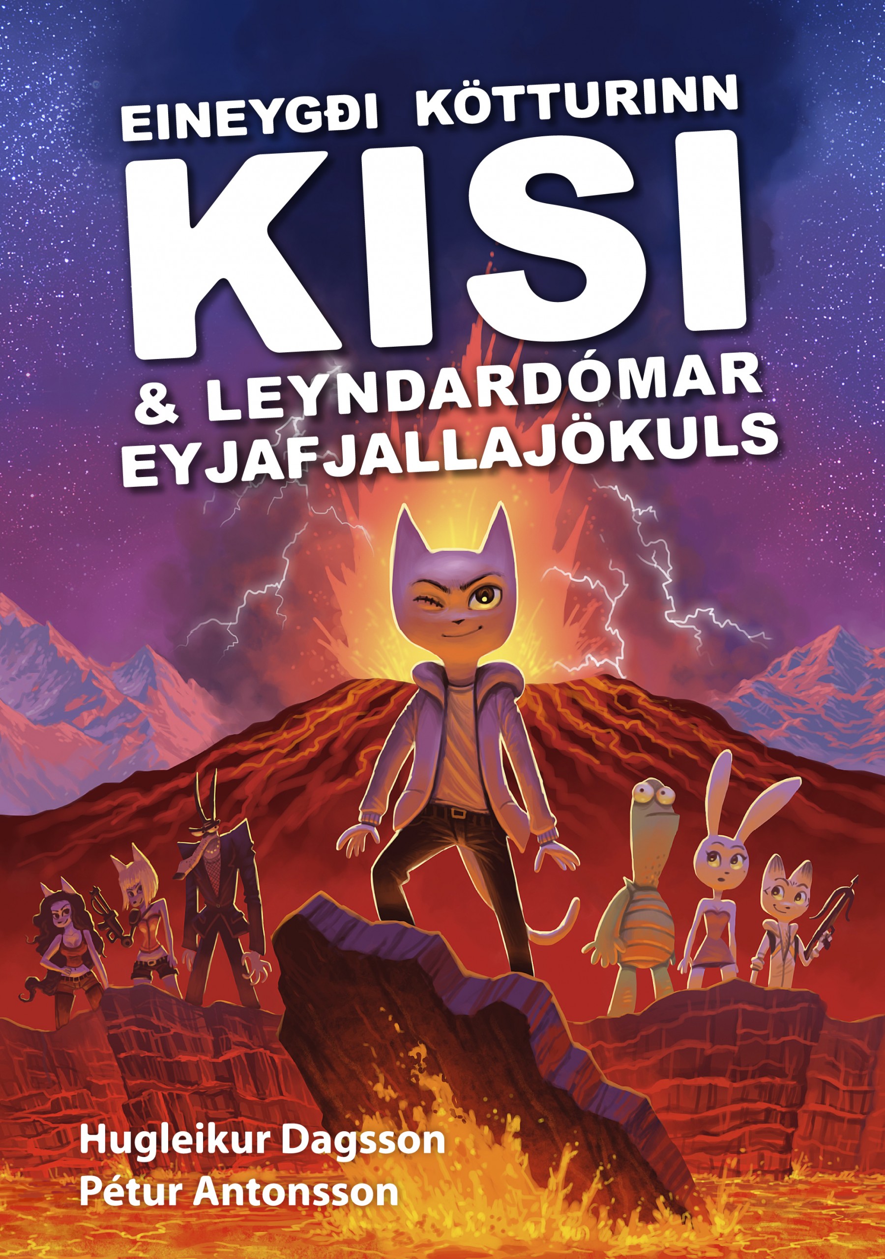 Kisi, the OneEyed Cat and the mysteries of Eyjafjallajökull (2010)