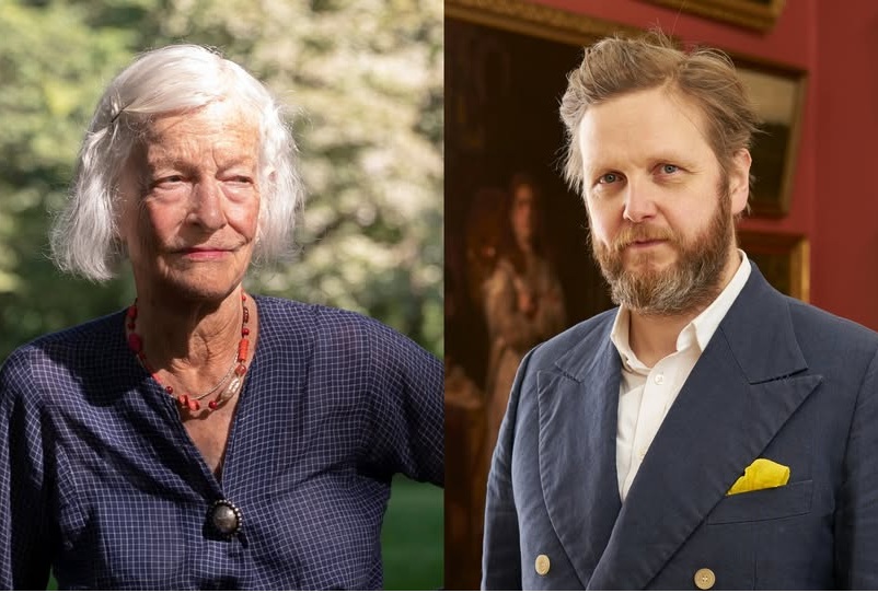 Joan Jonas and Halldór Laxness in the Reykjavik Art Museum